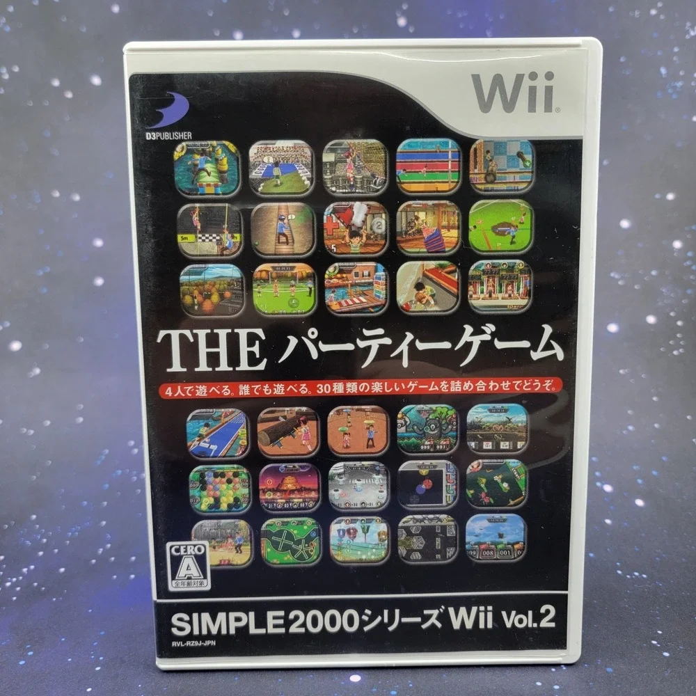 Simple 2000 Series Vol. 2 The Party Game (Nintendo Wii) JAPANESE Video Game 1081